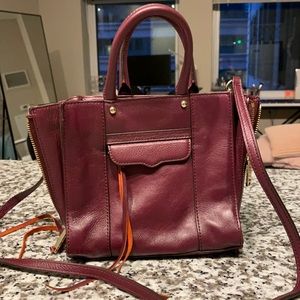 Rebecca minkoff bag wine red